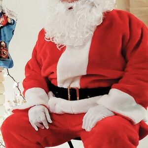 Red Santa Claus Costume
